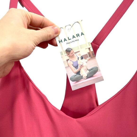 NEW Halara racer back dress Sz 2X built in bra - Picture 6 of 10
